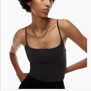 NWT Babaton Contour Spaghetti Strap Bodysuit Size Small